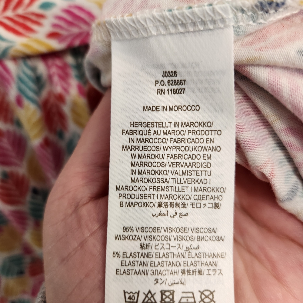 Boden Size 12 R Dress Multicolor Patterned Dress - Picture 5 of 7